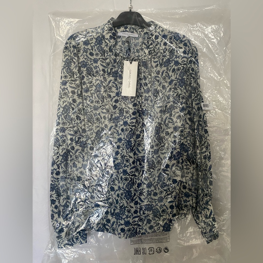 Gerard Darel Cecile blouse sz 40 NWT